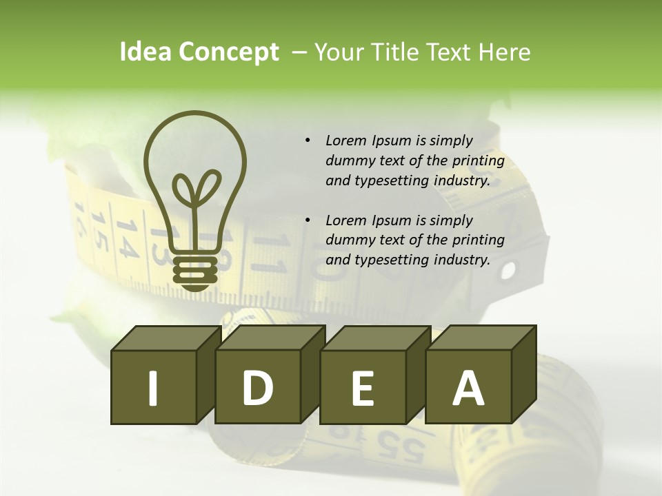 Centimetre Drop Centimeter PowerPoint Template