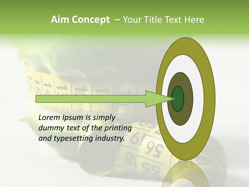 Centimetre Drop Centimeter PowerPoint Template