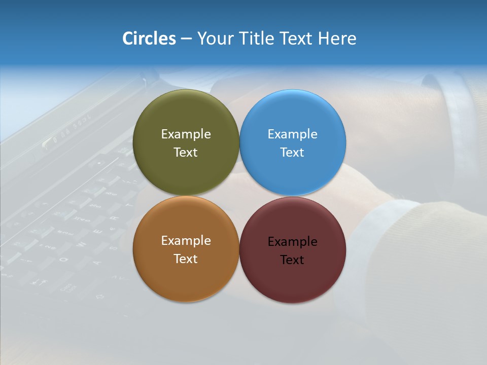 Blueberry Currant Red PowerPoint Template