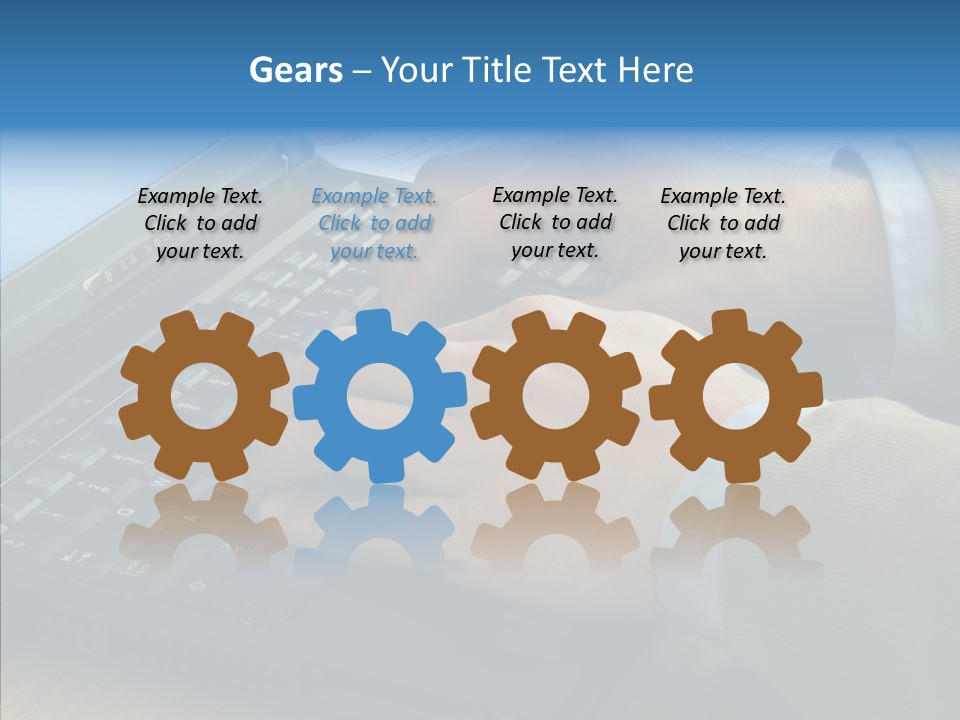 Blueberry Currant Red PowerPoint Template