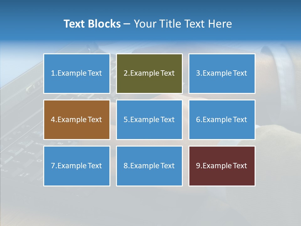 Blueberry Currant Red PowerPoint Template