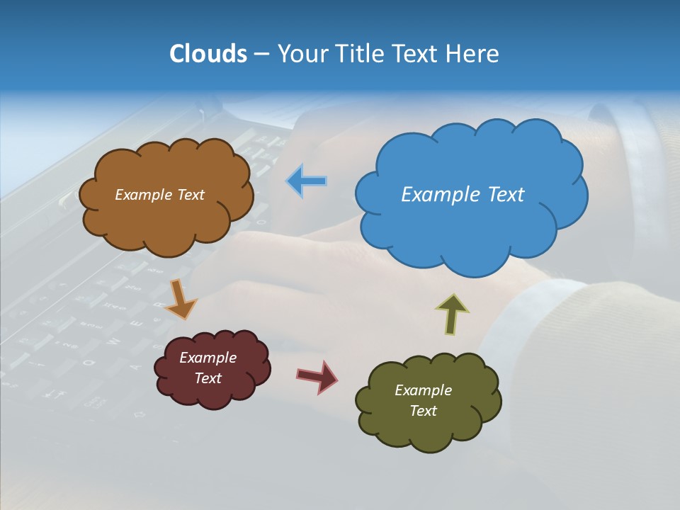 Blueberry Currant Red PowerPoint Template