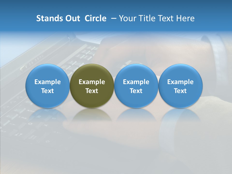 Blueberry Currant Red PowerPoint Template