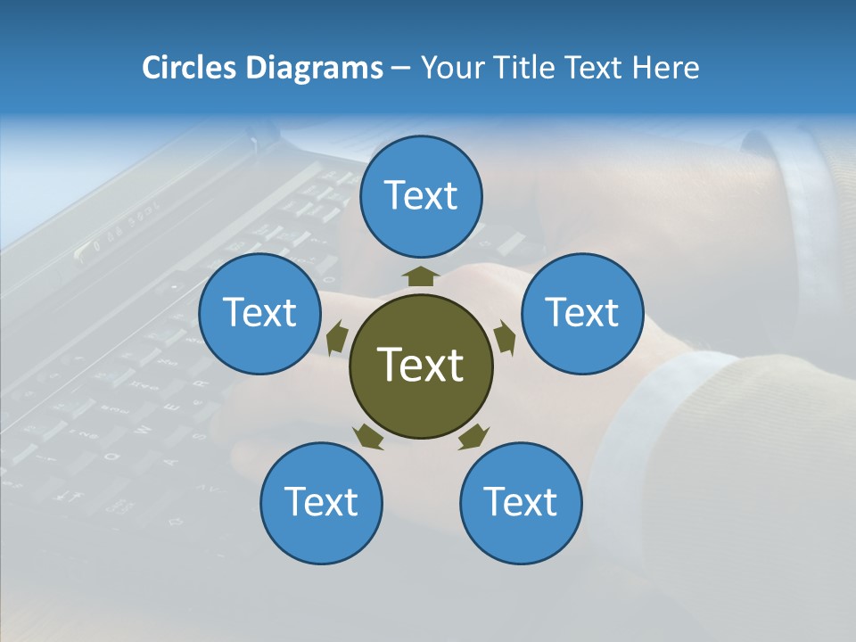 Blueberry Currant Red PowerPoint Template