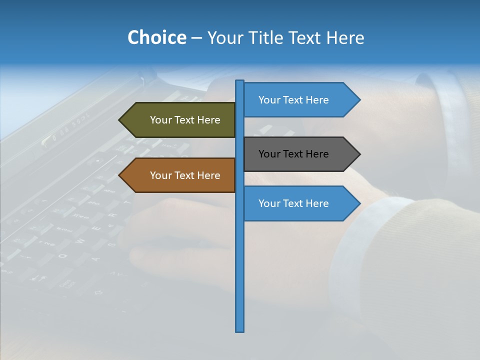 Blueberry Currant Red PowerPoint Template