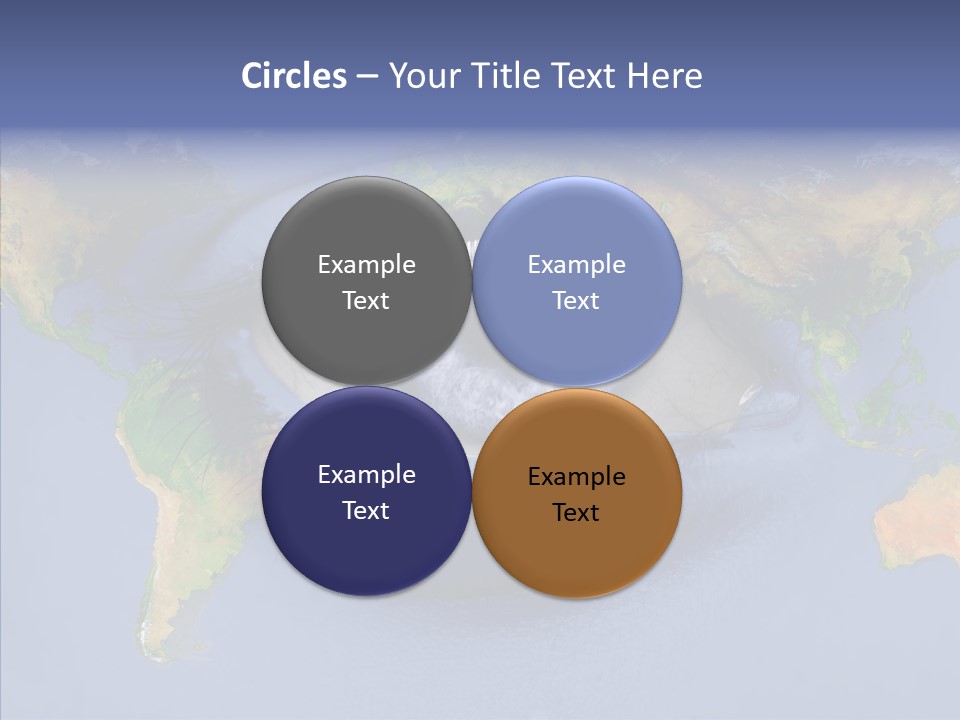 Eye Pacific Southamerica PowerPoint Template