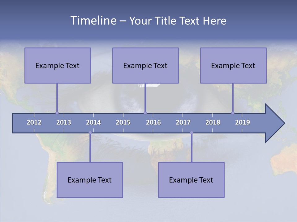 Eye Pacific Southamerica PowerPoint Template