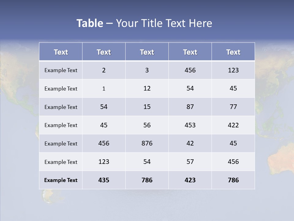 Eye Pacific Southamerica PowerPoint Template