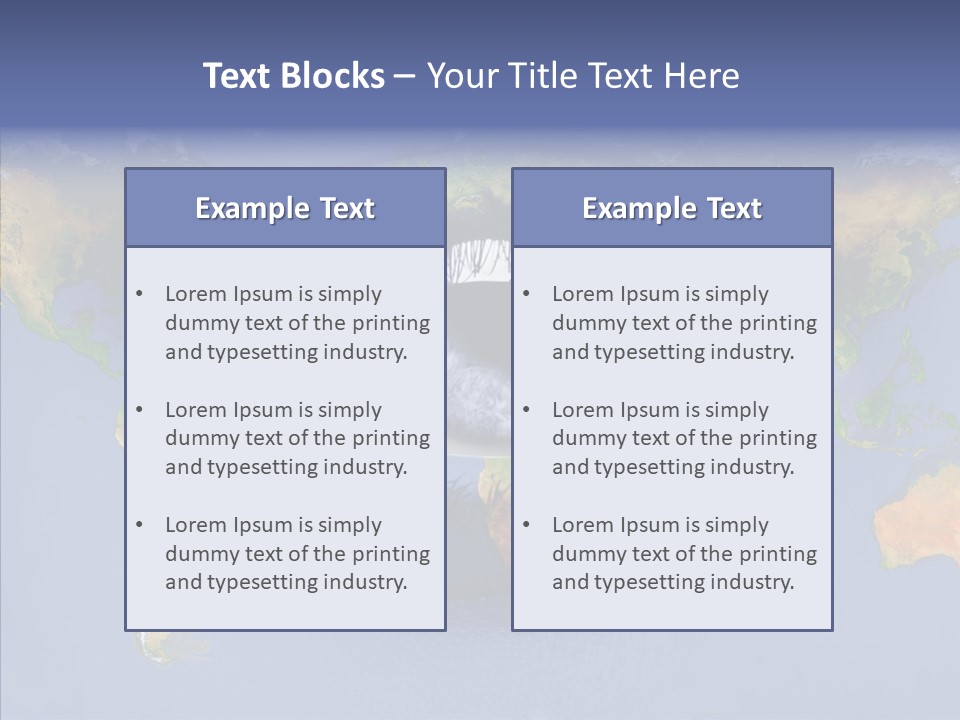 Eye Pacific Southamerica PowerPoint Template