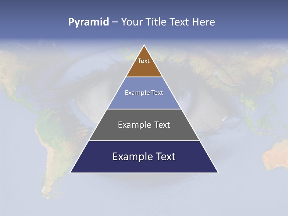 Eye Pacific Southamerica PowerPoint Template