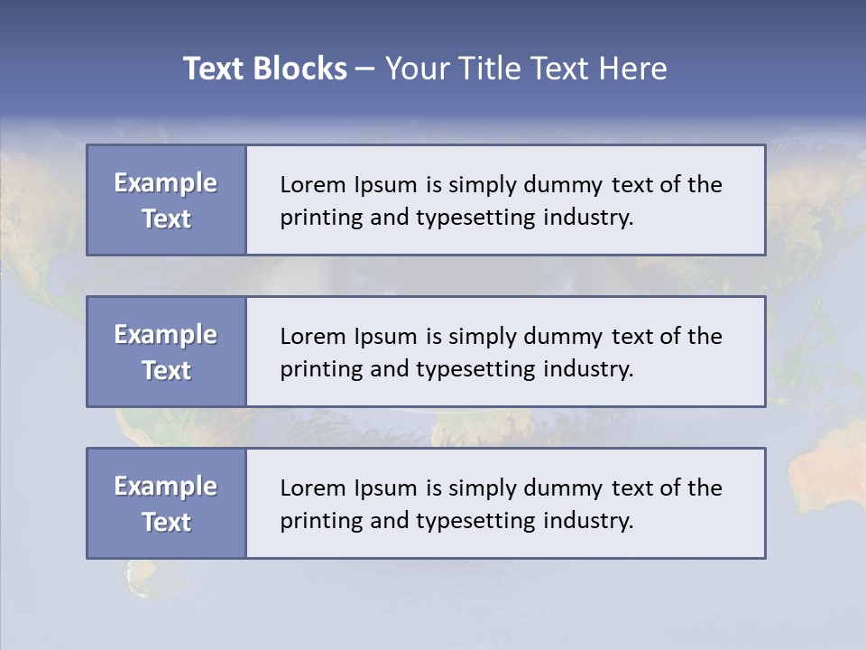 Eye Pacific Southamerica PowerPoint Template