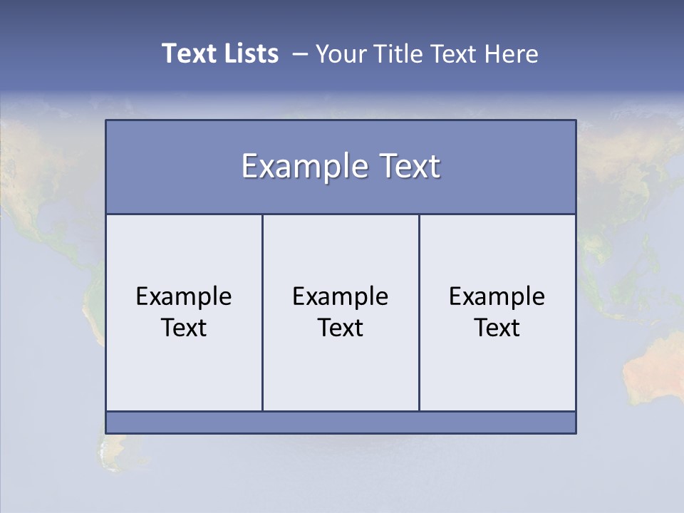 Eye Pacific Southamerica PowerPoint Template