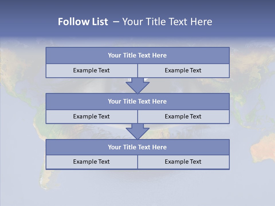 Eye Pacific Southamerica PowerPoint Template