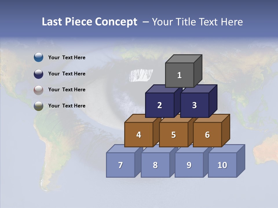 Eye Pacific Southamerica PowerPoint Template