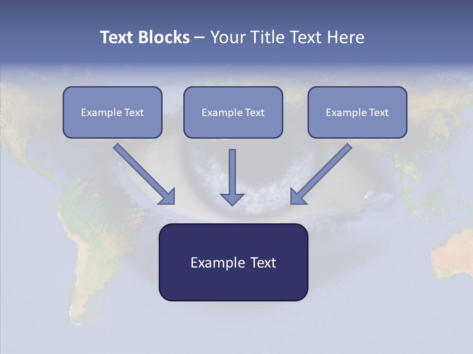 Eye Pacific Southamerica PowerPoint Template