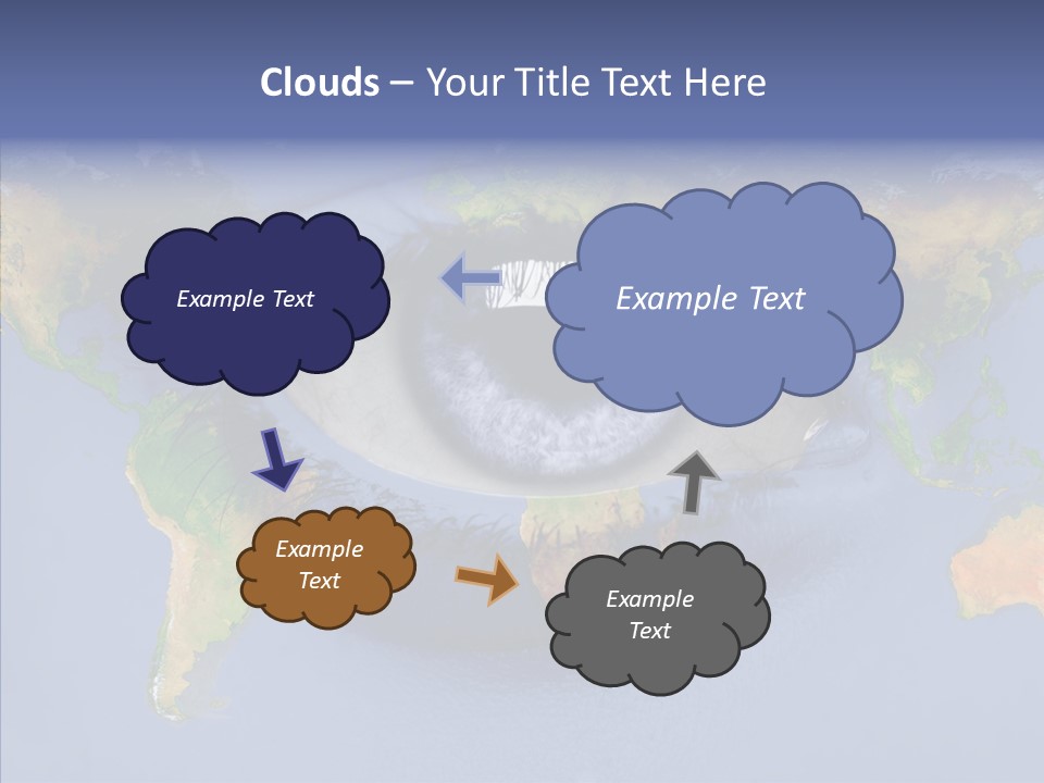 Eye Pacific Southamerica PowerPoint Template