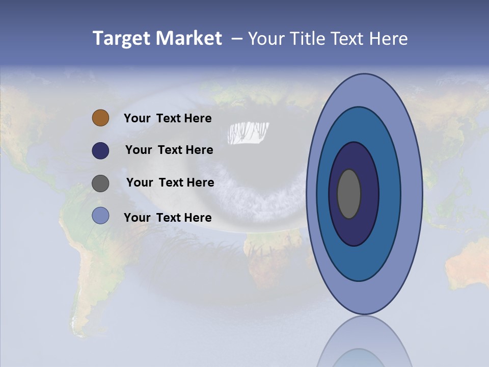 Eye Pacific Southamerica PowerPoint Template