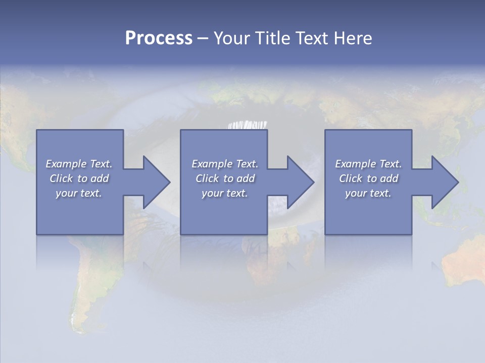 Eye Pacific Southamerica PowerPoint Template