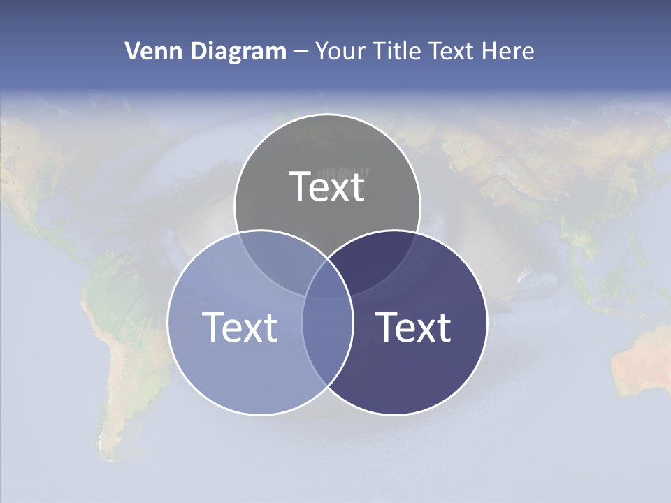 Eye Pacific Southamerica PowerPoint Template
