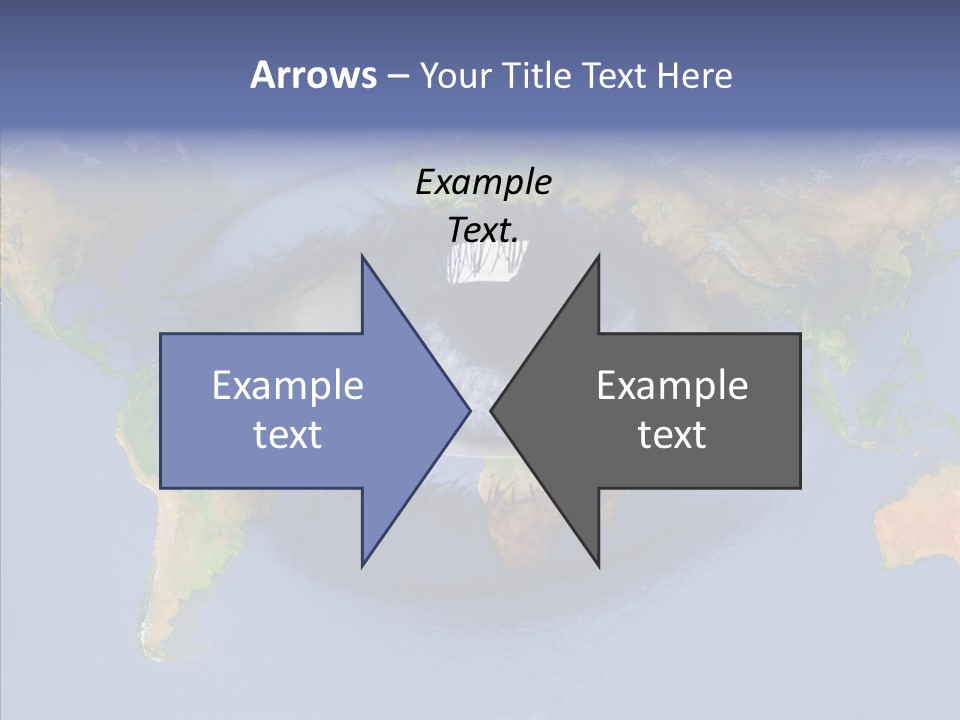 Eye Pacific Southamerica PowerPoint Template