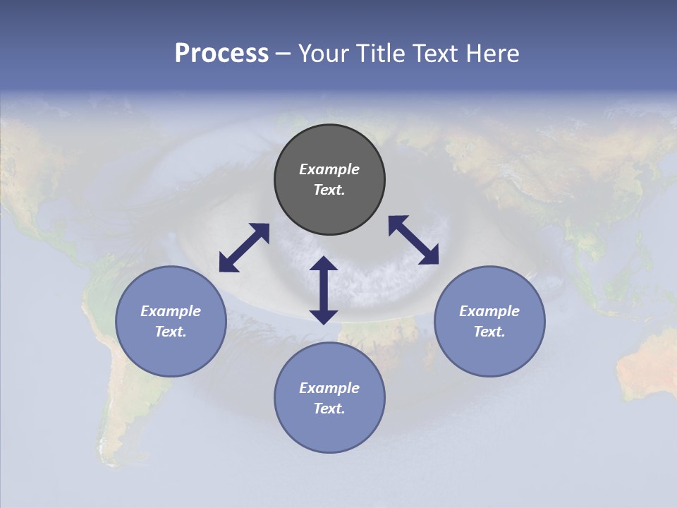 Eye Pacific Southamerica PowerPoint Template