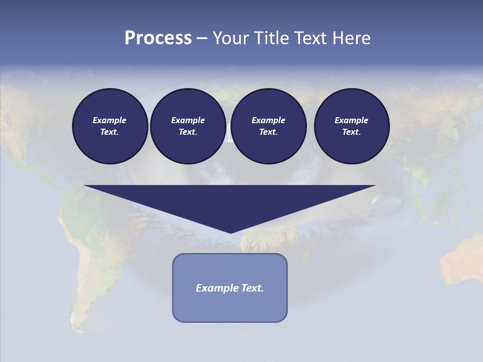 Eye Pacific Southamerica PowerPoint Template