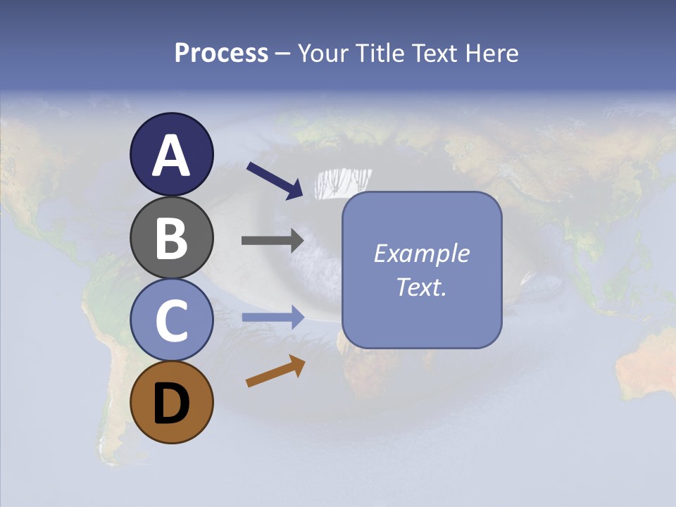 Eye Pacific Southamerica PowerPoint Template