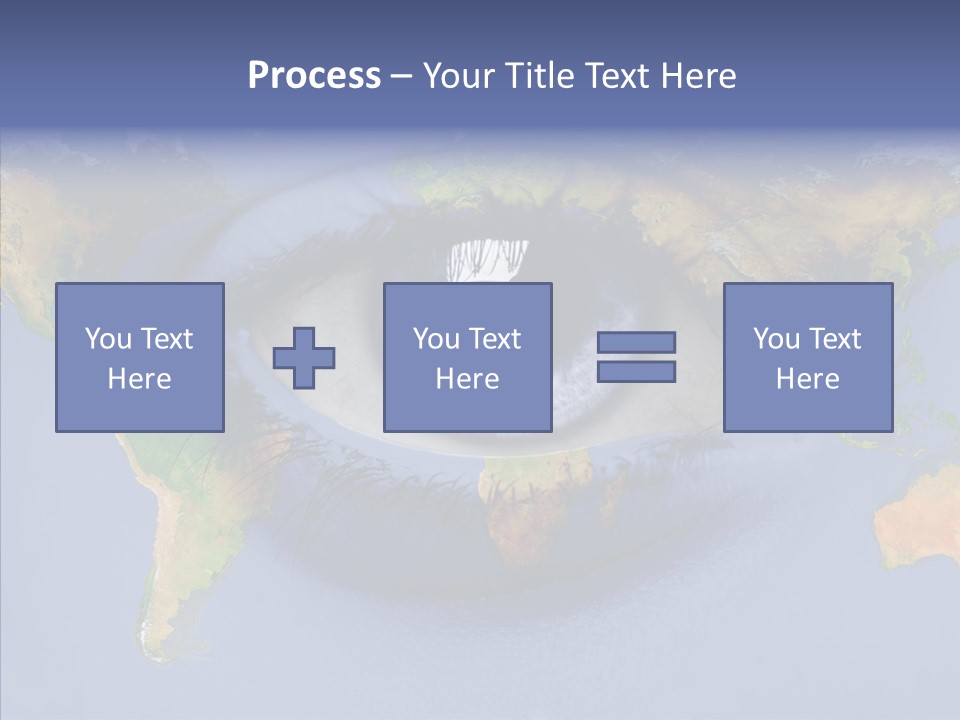Eye Pacific Southamerica PowerPoint Template