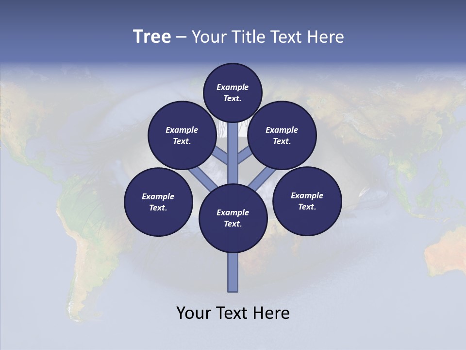 Eye Pacific Southamerica PowerPoint Template