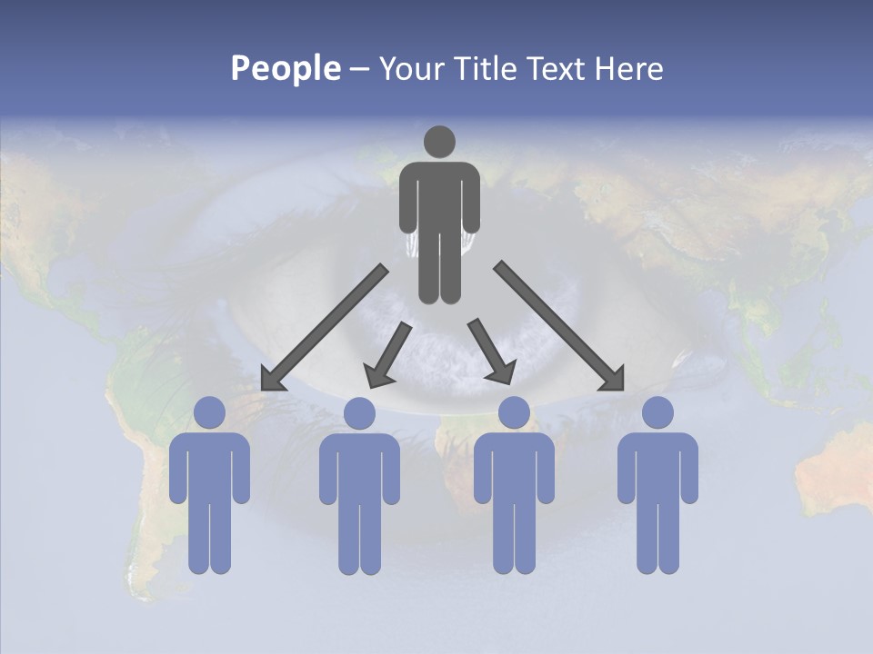 Eye Pacific Southamerica PowerPoint Template