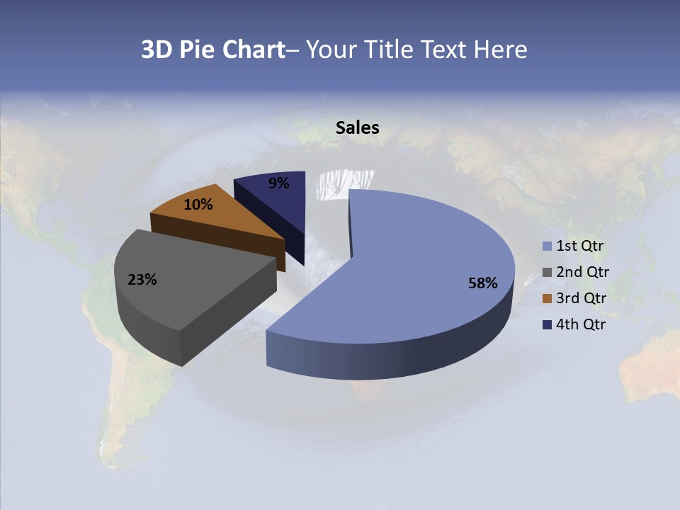Eye Pacific Southamerica PowerPoint Template