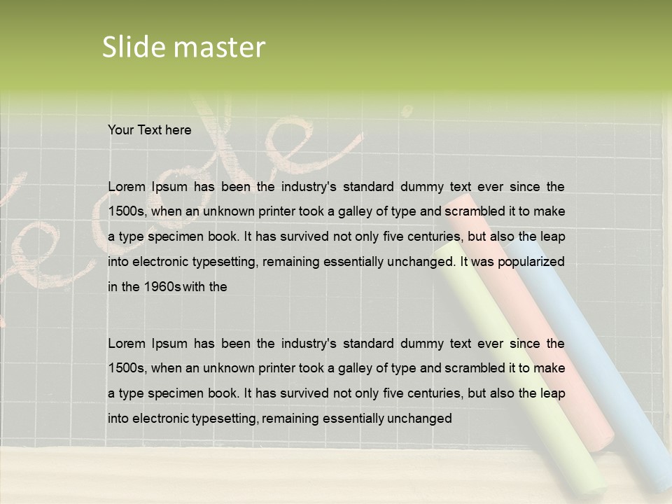 Reading School Young PowerPoint Template