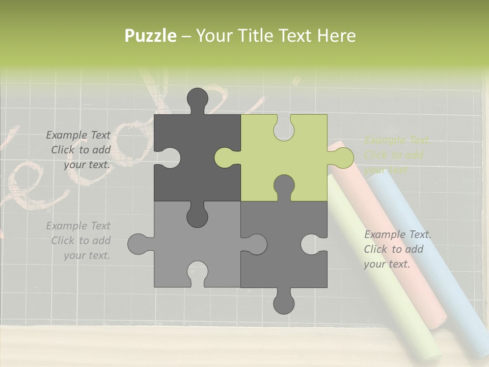 Reading School Young PowerPoint Template