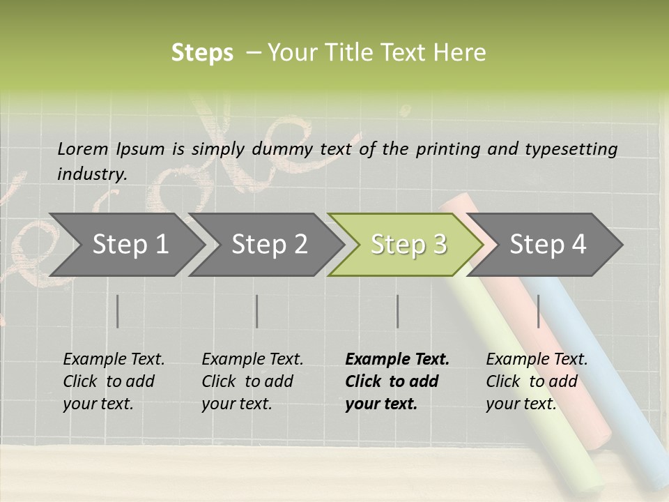 Reading School Young PowerPoint Template