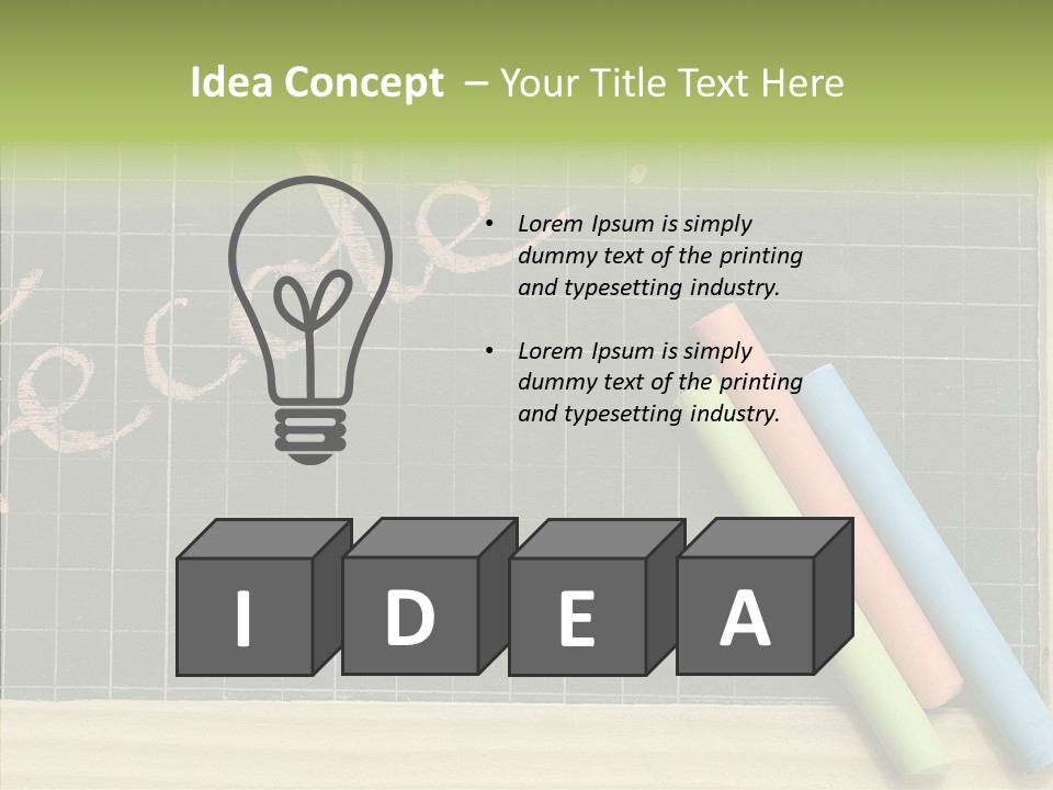 Reading School Young PowerPoint Template