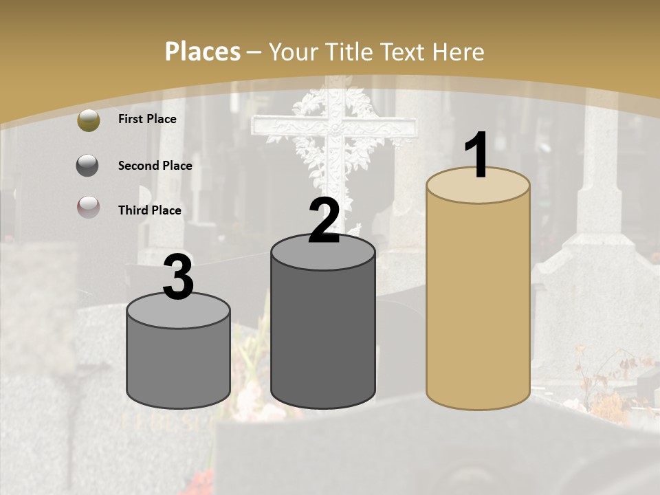 Concession Mortuary Ossuary PowerPoint Template