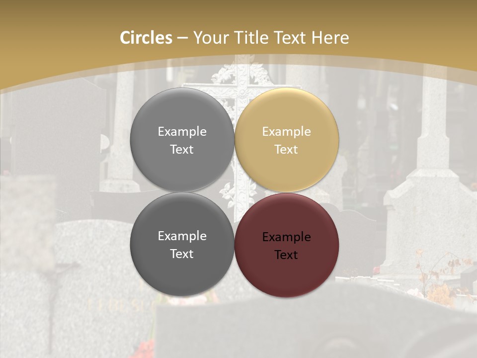 Concession Mortuary Ossuary PowerPoint Template