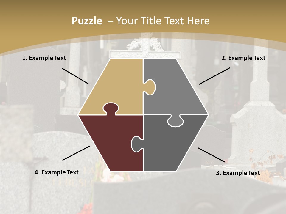 Concession Mortuary Ossuary PowerPoint Template