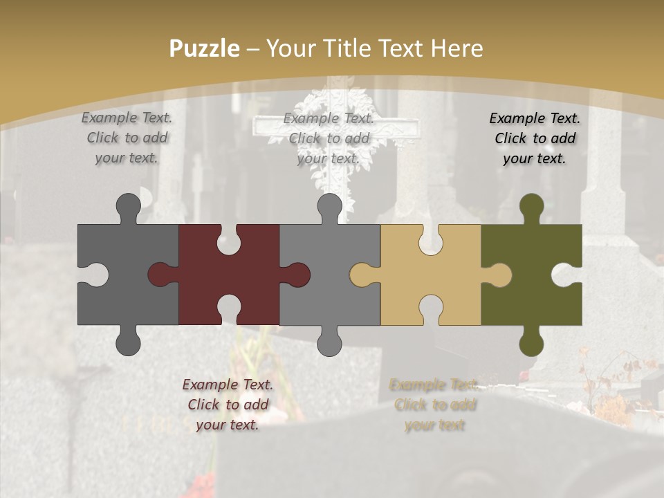 Concession Mortuary Ossuary PowerPoint Template