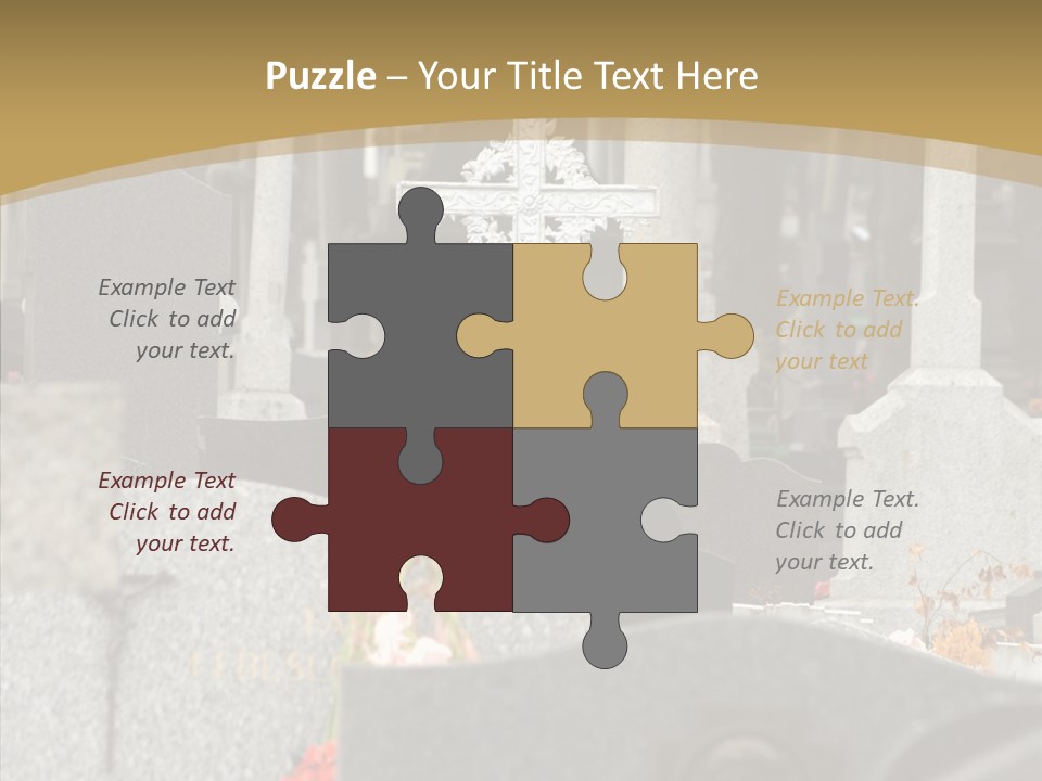 Concession Mortuary Ossuary PowerPoint Template