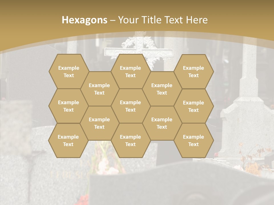 Concession Mortuary Ossuary PowerPoint Template