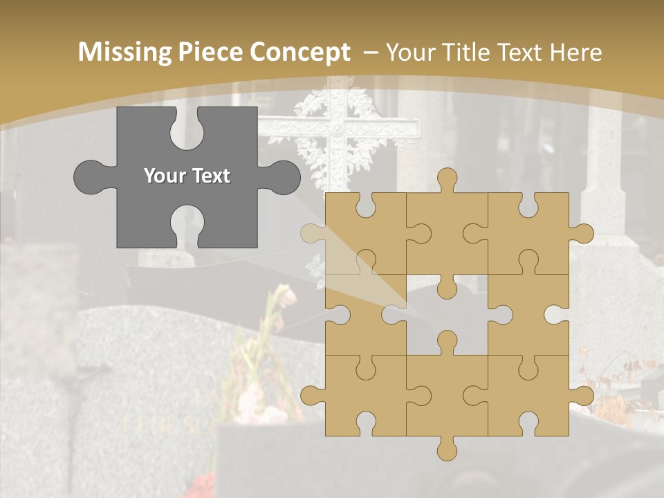 Concession Mortuary Ossuary PowerPoint Template