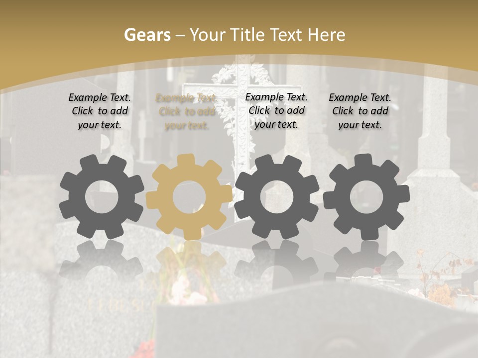 Concession Mortuary Ossuary PowerPoint Template