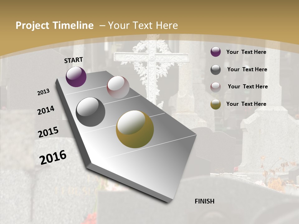 Concession Mortuary Ossuary PowerPoint Template