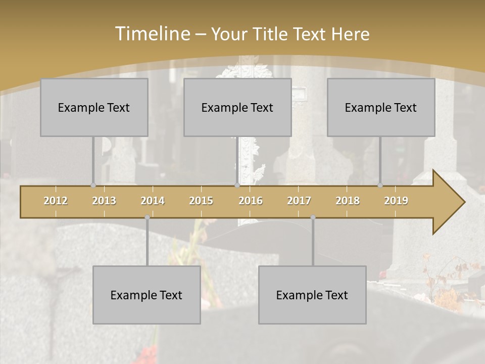 Concession Mortuary Ossuary PowerPoint Template