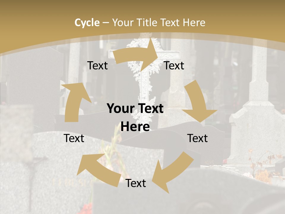 Concession Mortuary Ossuary PowerPoint Template