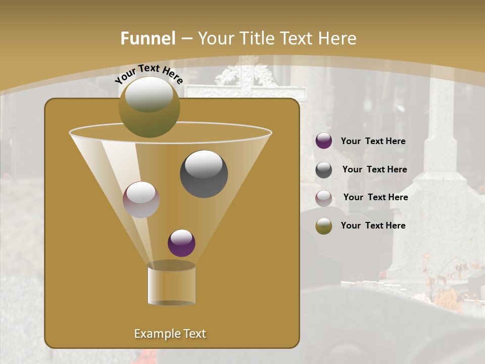 Concession Mortuary Ossuary PowerPoint Template