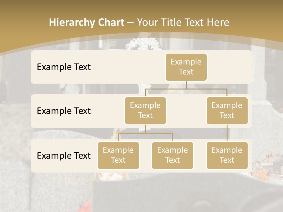 Concession Mortuary Ossuary PowerPoint Template