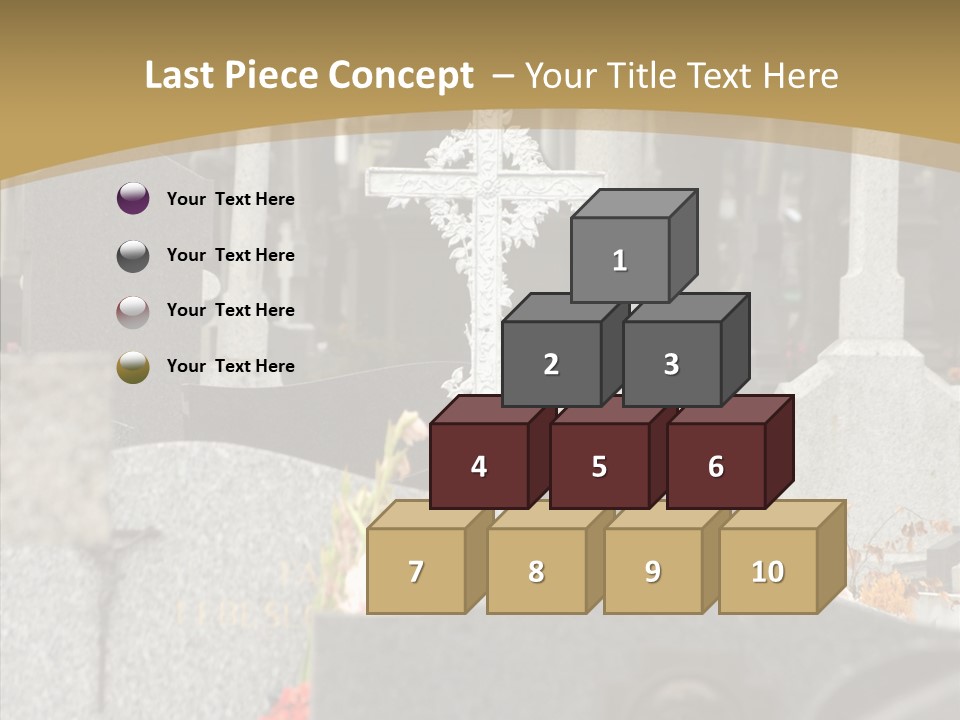 Concession Mortuary Ossuary PowerPoint Template