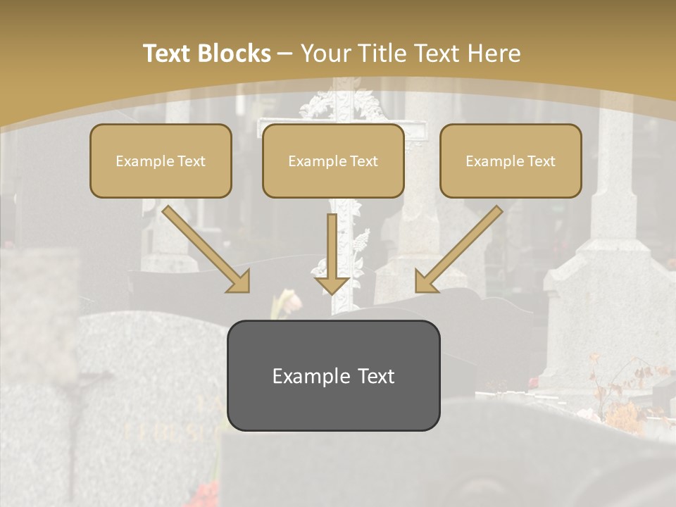 Concession Mortuary Ossuary PowerPoint Template
